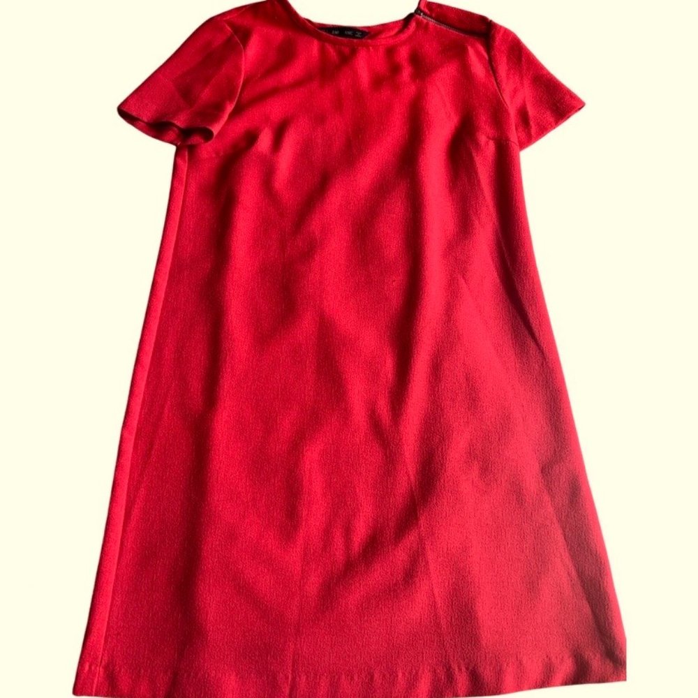 Zara pleated dress